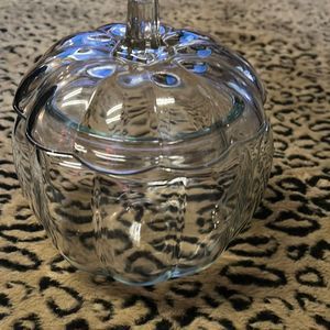 Glass pumpkin
